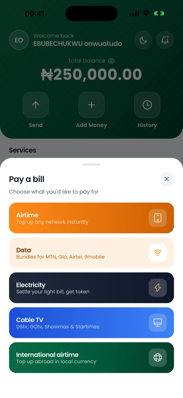 Choosing what to pay for